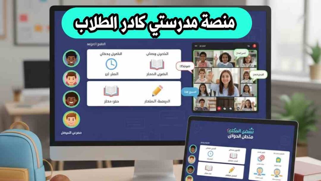 منصة مدرستي كادر الطلاب: رحلة التحول الرقمي نحو تعليم أكثر تفاعلاً وشمولية