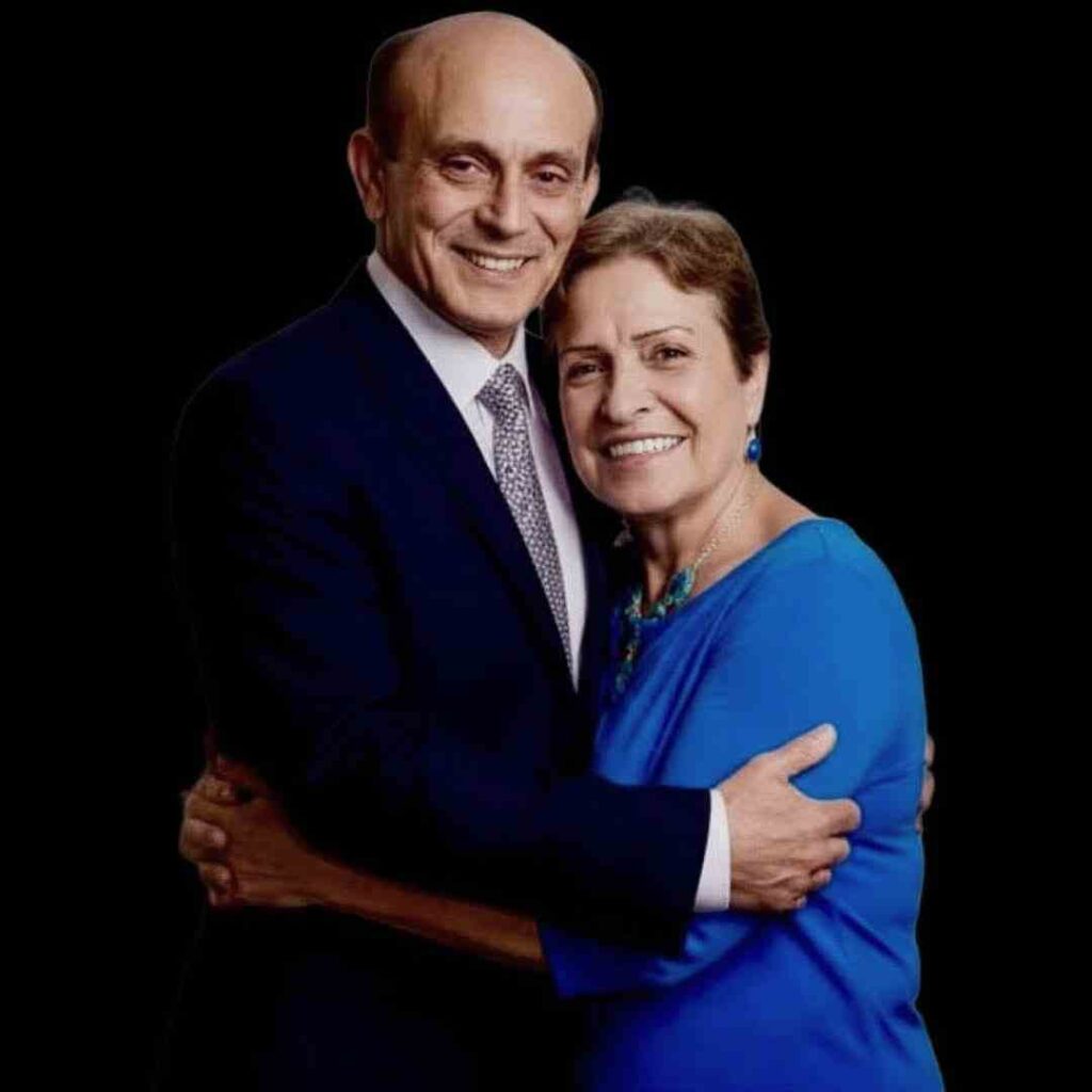 نيفين رامز وزوجها محمد صبحي