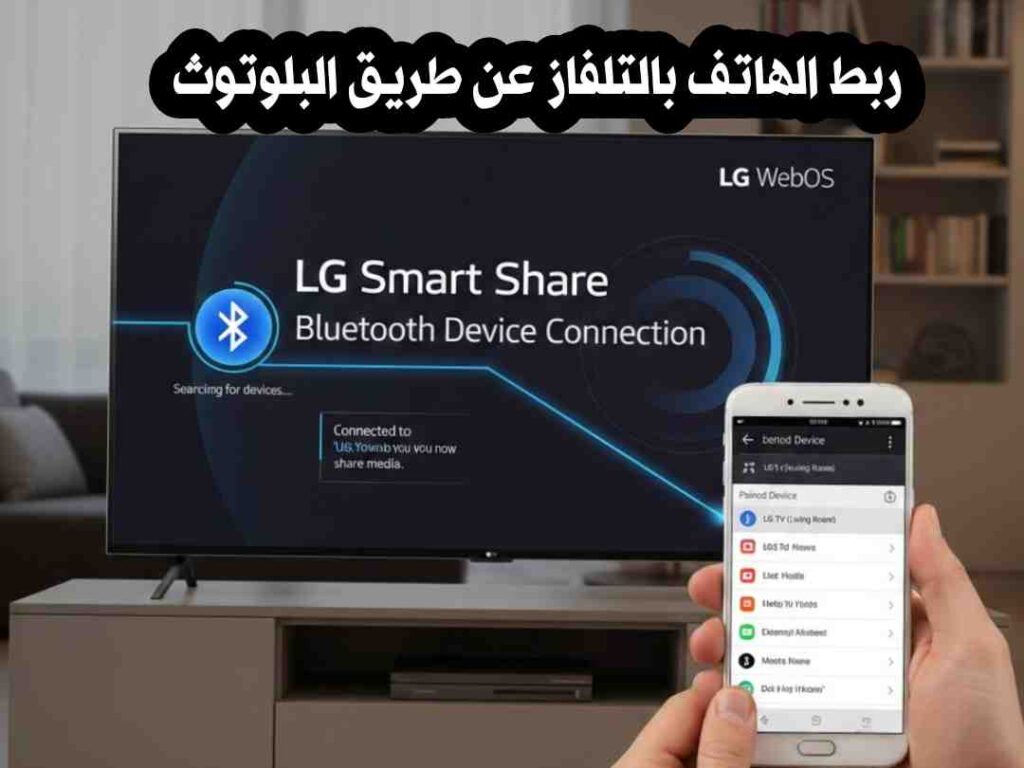 كيفية ربط الهاتف بالتلفاز عن طريق البلوتوث — أجهزة LG