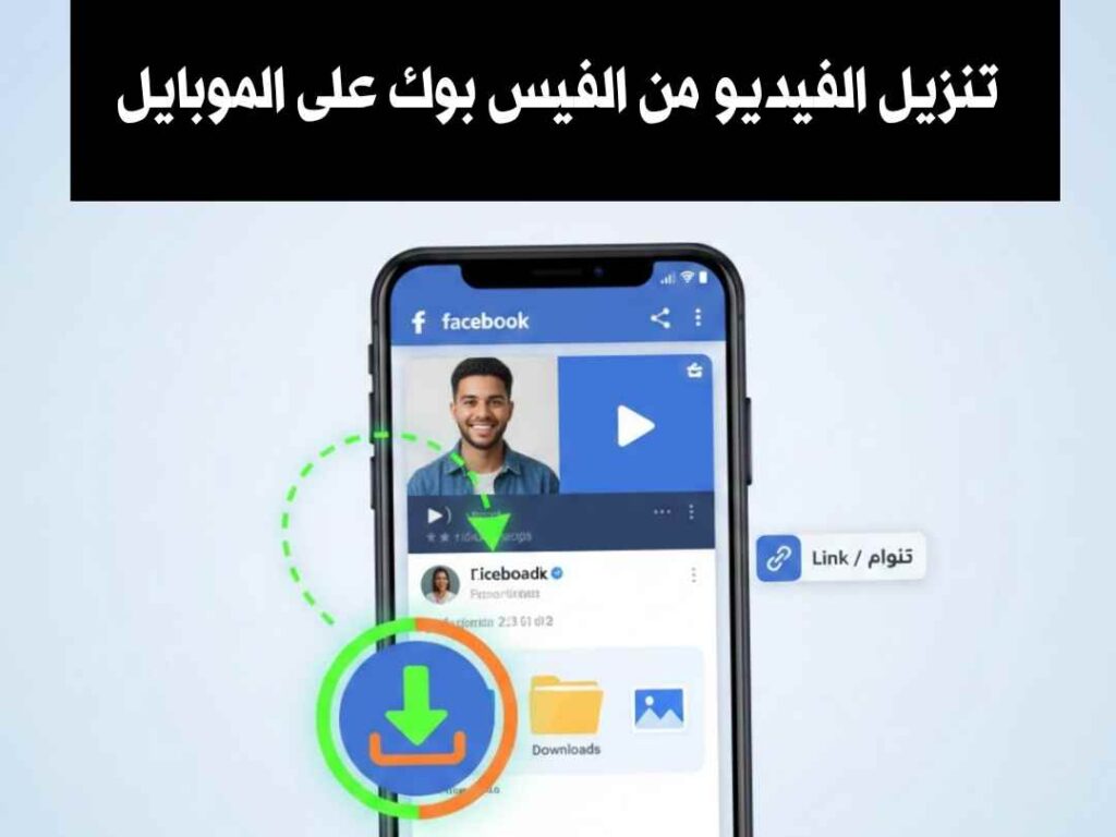 تنزيل الفيديو من الفيس بوك على الموبايل بدون برامج