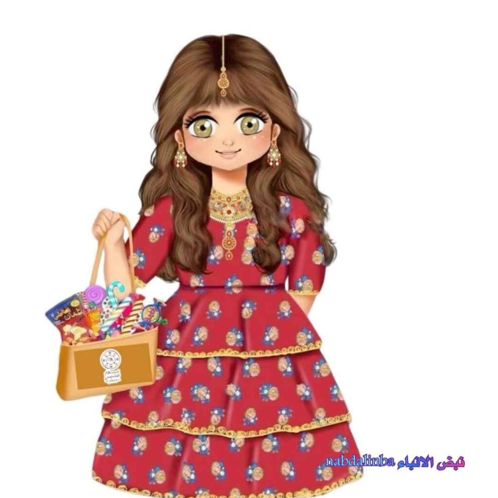 ستيكرات قرقيعان بنات