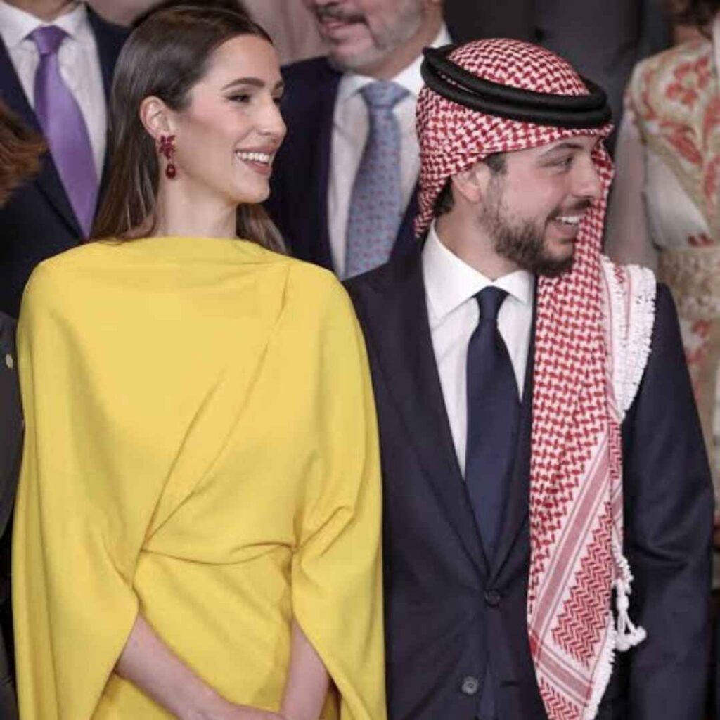 رجوة الحسين وزوجها